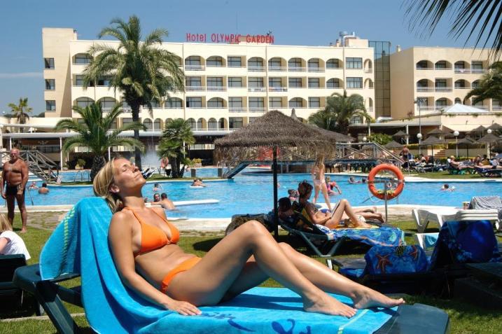 Hotel Evenia Olympic Garden Lloret de Mar Esterno foto